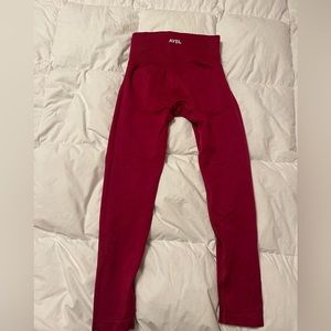 Aybl medium red legging high waisted